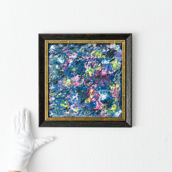 Colourful abstract painting for sale
