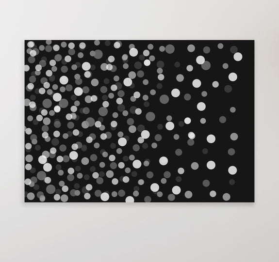 Black and white printable abstract wall art
