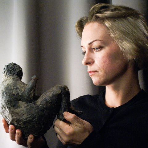 Contemporary sculptor artist Aurelija Simkute
