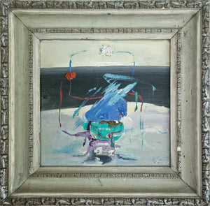 Abstract Painting | Landscape In Grey