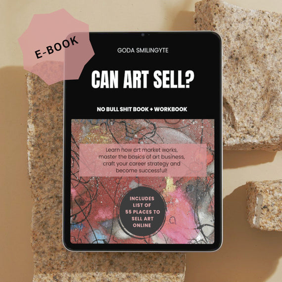 Can art sell? an ebook for artists about selling art online.