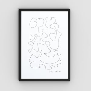 Line 3 | Drawing on Cardboard