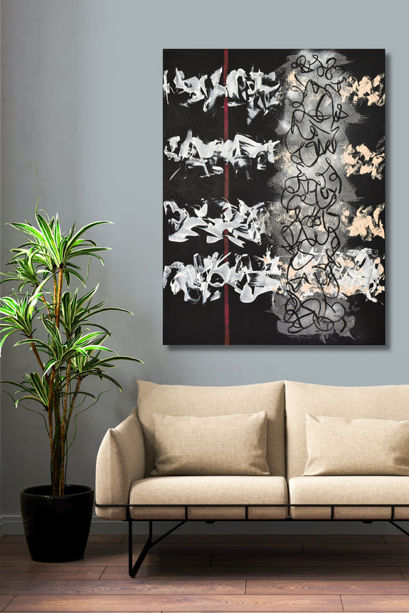 Beautiful abstract art for home interior