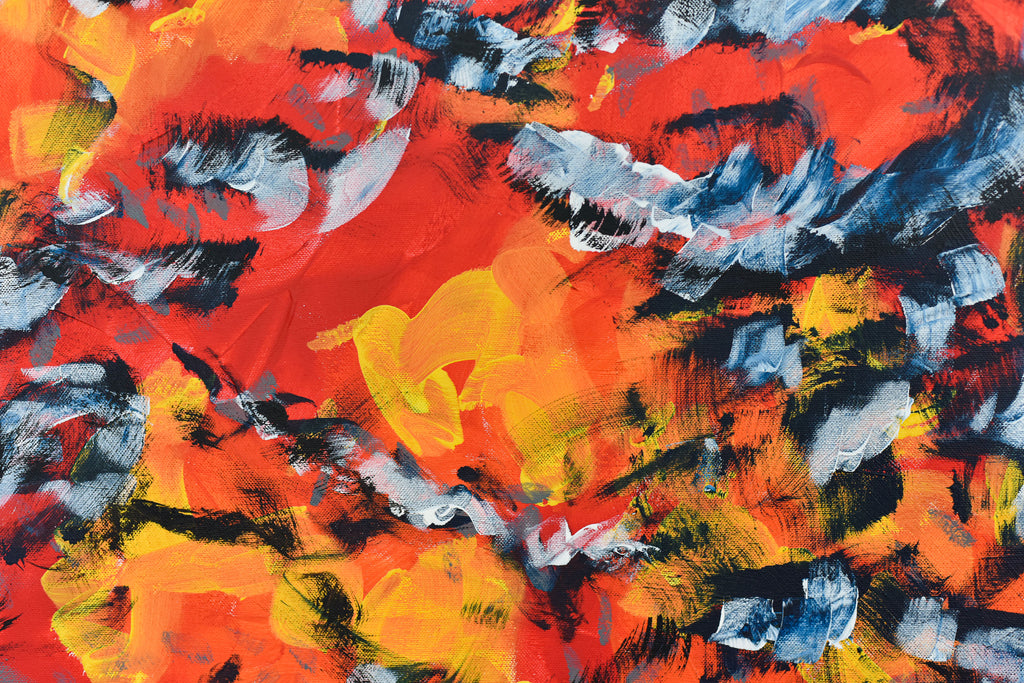 abstract painting of lava to buy