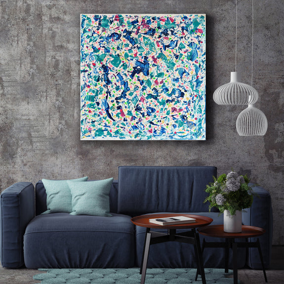 abstract painting for modern interiors