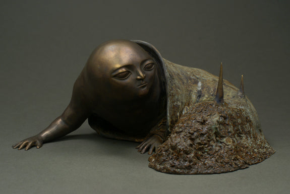 Bronze sculpture art by Aurelija Simkute