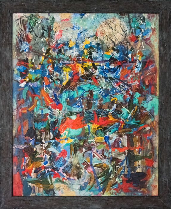 Abstract expressionism art