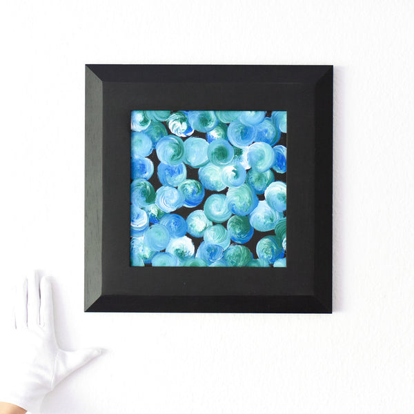 Blue abstract art painting for sale