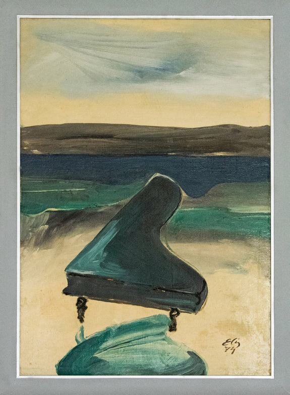 Grand piano painting for sale
