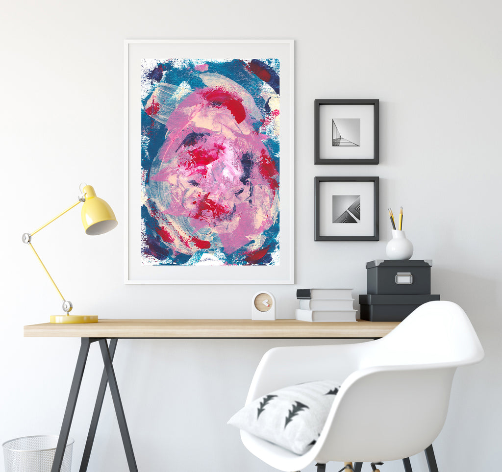 Printable abstract wall art