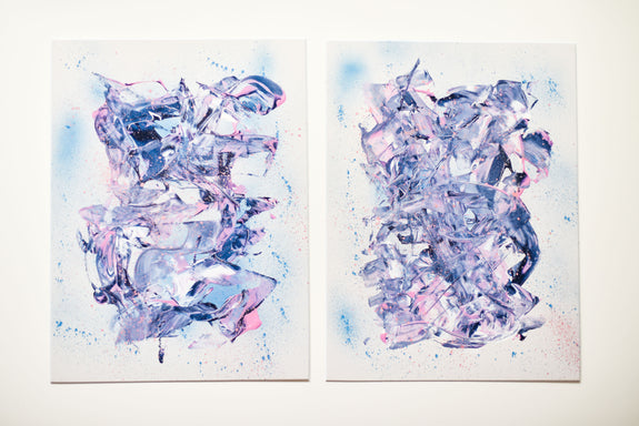 Modern diptych for sale online