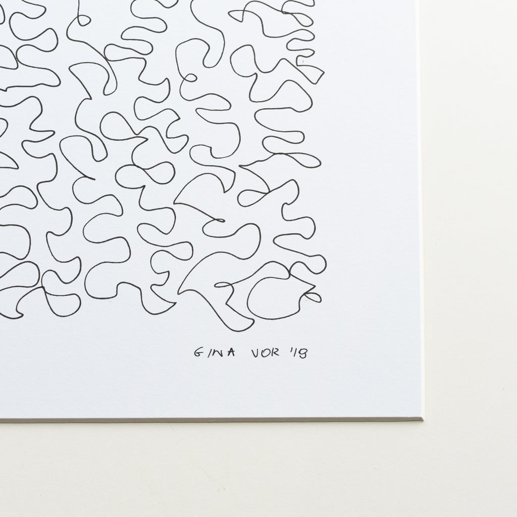 Abstract ink art, oline gallery