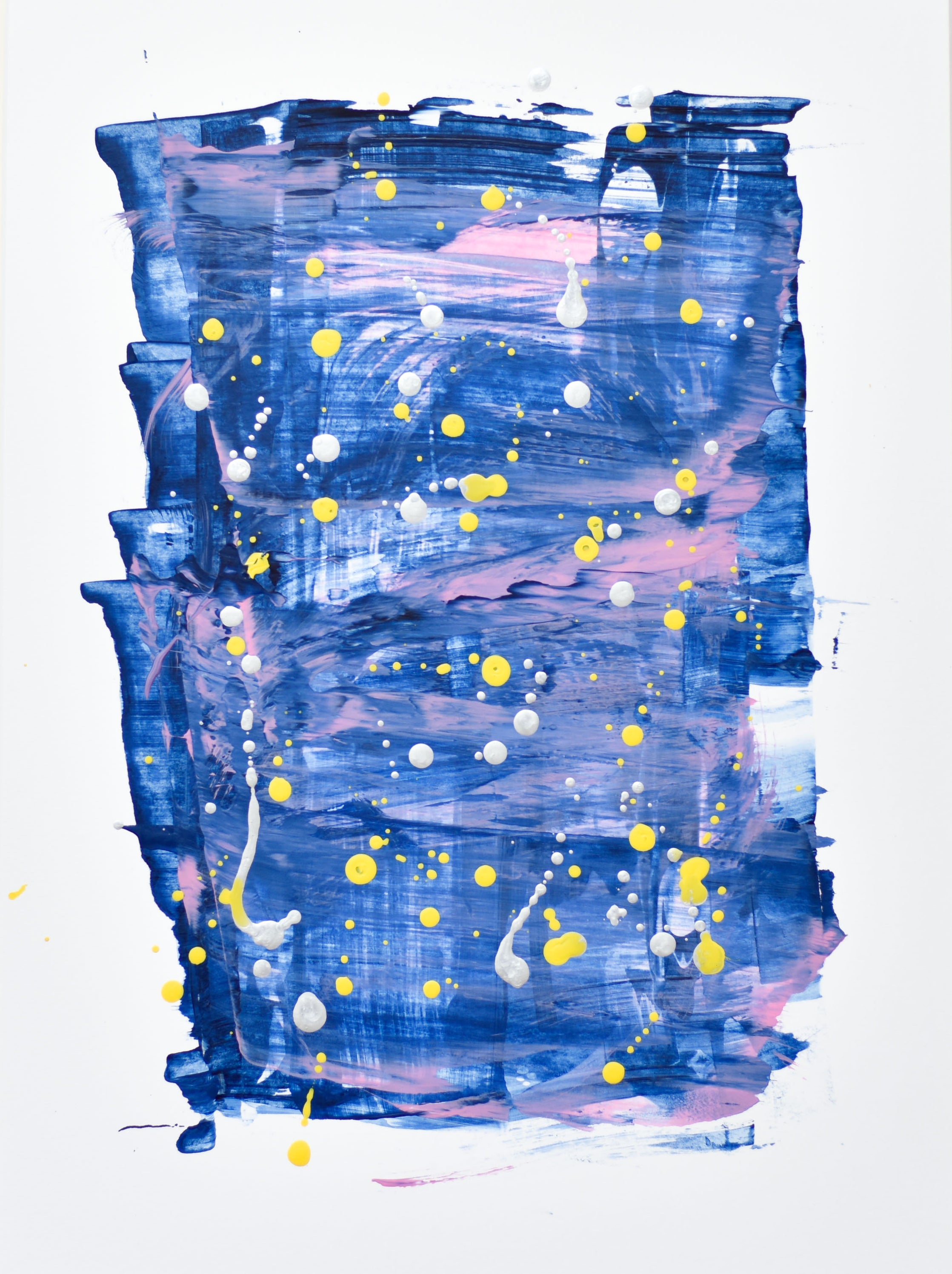 Abstract No. 51 Blue Painting Buy Online ART GODA