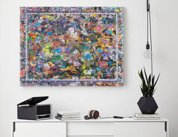 Colourful abstract art for sale