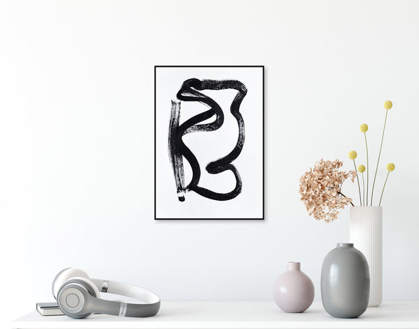 Abstract ink art for sale