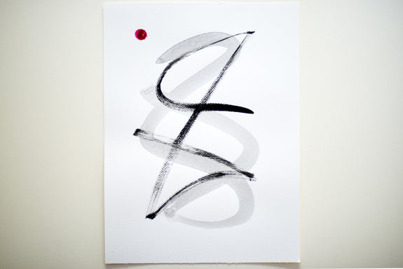 Contemporary artwork on paper