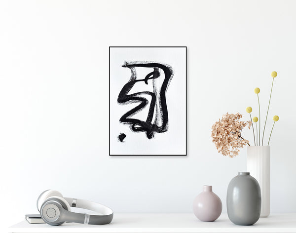 Abstract ink art for sale