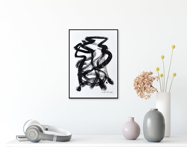 Abstract ink art for sale online