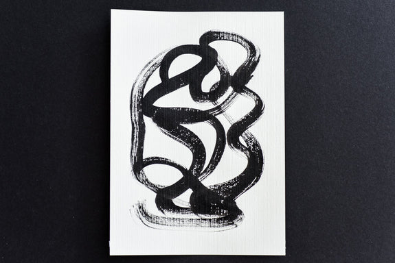 Minimalist line art, ink on paper, buy online