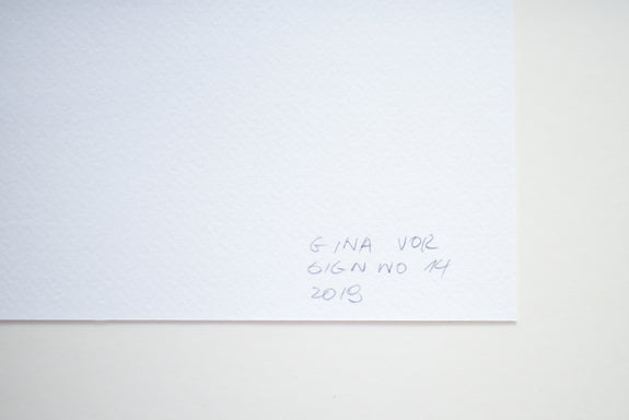 Painting on Paper | Sign No. 14