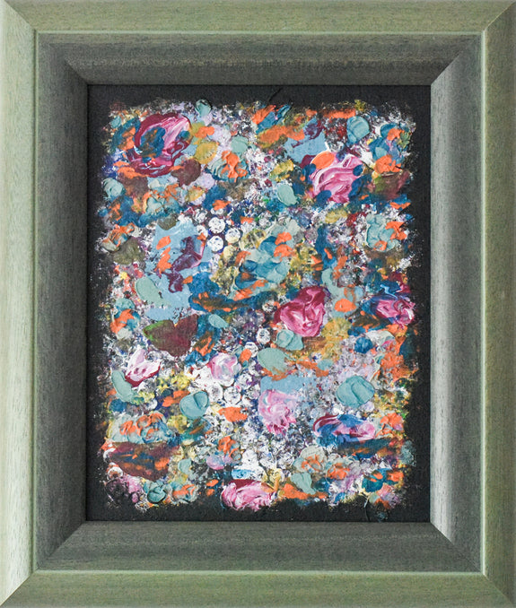 Framed abstract painting for sale