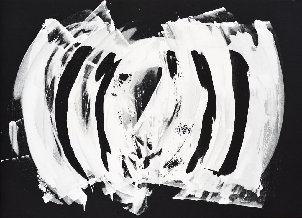 Black and white abstract painting for sale