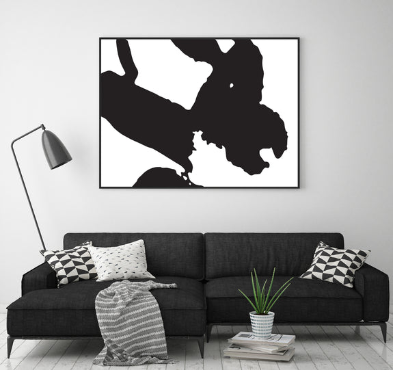printable wall art in black and white