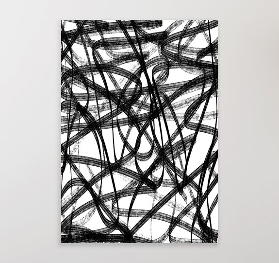 printable wall art black and white abstract