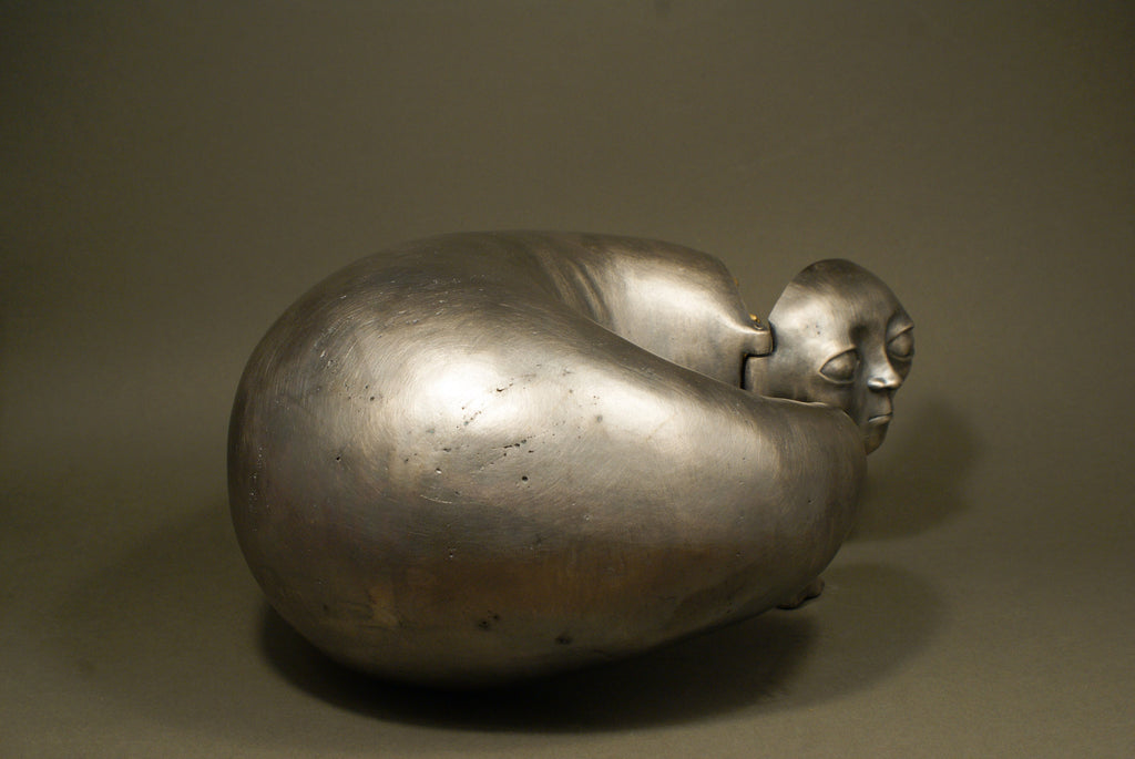 Contemporary bronze sculpture