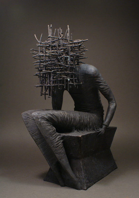 Contemporary bronze sculpture buy online