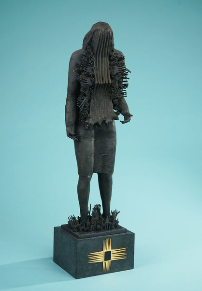 Bronze sculpture of a woman for sale online