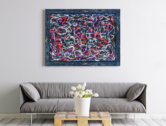 Large abstract print