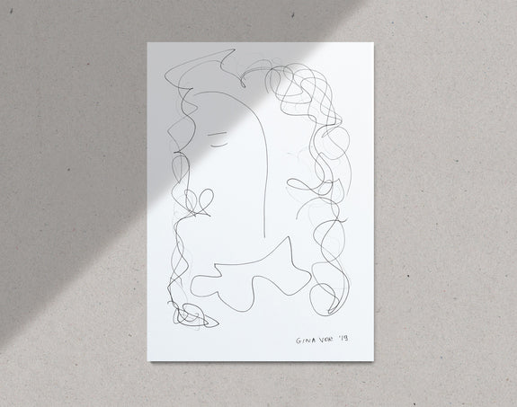 abstract line drawing, buy online