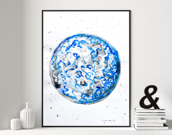 Painting of the moon for sale