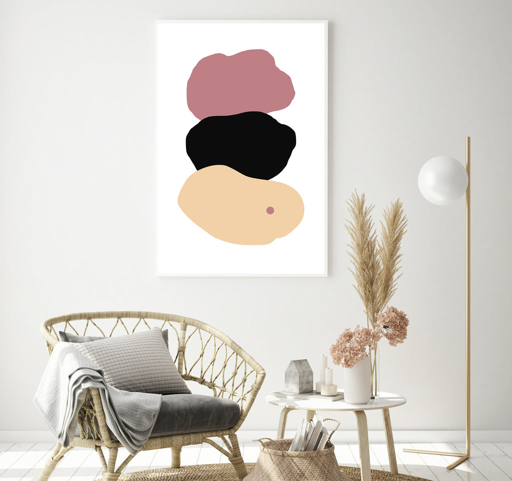 Printable abstract wall art