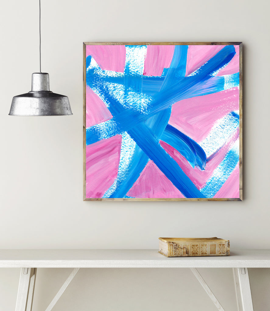 Printable abstract wall art