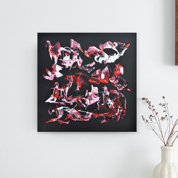 black abstract painting, buy online
