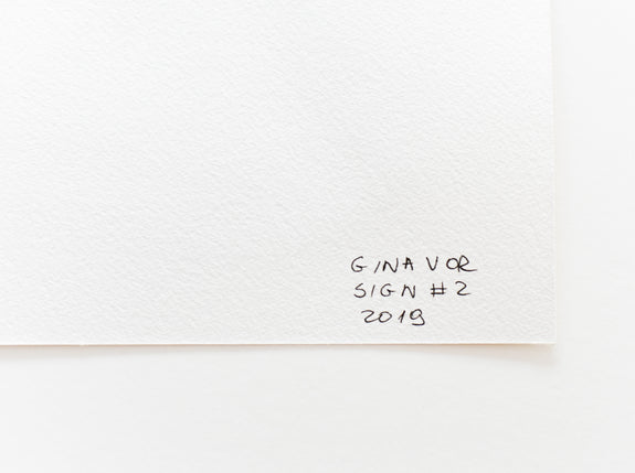 Painting on Paper | Sign No. 2